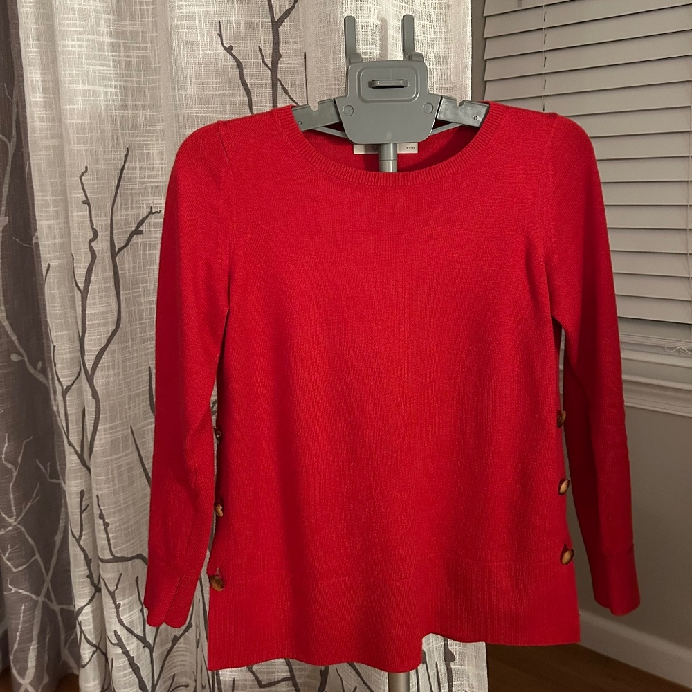 Loft Red Sweater